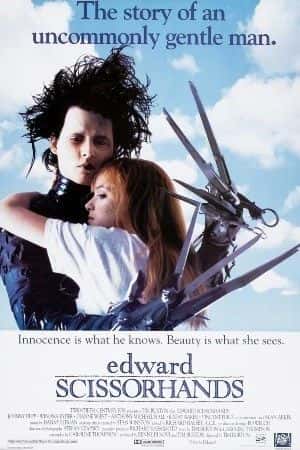 Edward Scissorhand (1990) poster